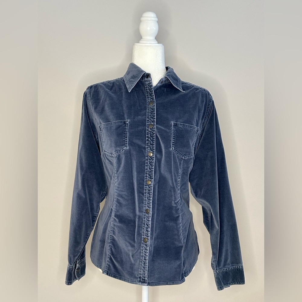 Eddie Bauer Slate Blue Shirt